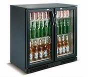 BACKBAR COOLER BLACK 2 DOORS image