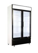 REFRIGERATOR 2 GLASS DOORS BEZ-780 GD image