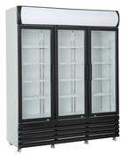 REFRIGERATOR 3 GLASS DOORS