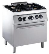 PRO 700 GAS RANGE 4 BU. WITH GAS OVEN image
