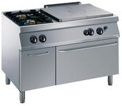 PRO 700 SOLID TOP RANGE 2 BU. GAS OVEN image