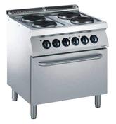 PRO 700  EL. STOVE 4 PL. WITH EL. OVEN image