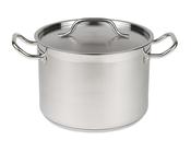DEEP STOCKPOT MID HIGH SS + LID ø28 10L image