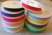 100% cotton bias binding, 16mm - Wine / 25m roll image