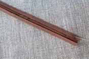 100% cotton bias binding, 16mm - Light Brown / per metre