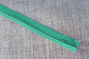 100% cotton bias binding, 16mm - Emerald / per metre