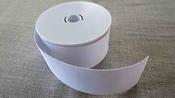 60mm waistband elastic - White
