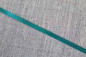 Double-faced satin ribbon (7mm / 1/4") - Jade image