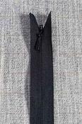 Concealed/invisible zips: white/black/grey - Black / 9" (23cm) image