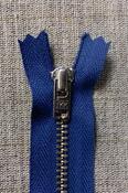 YKK metal trouser zips (aluminium teeth) - Royal Blue / 6" (15cm)