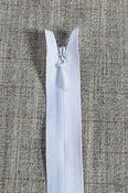 Concealed/invisible zips: white/black/grey - White / 9" (23cm) image