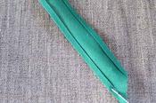 100% cotton bias binding, 25mm - Emerald / per metre