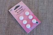 Self-cover nylon buttons - 15mm image