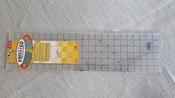 Non-slip quilting rule: 24" x 6" image