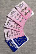 Hemline brand snap fasteners (nickel) - 13mm image