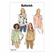 B6378 Misses' top and tunic - 6-8-10-12-14 image