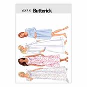 B6838 Misses' / Misses' petite nightgown - L-XL image