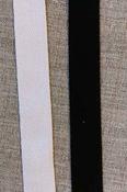 Cotton herringbone/twill tape - Ecru / per metre / 25mm