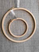 Wooden embroidery hoop - 12cm image