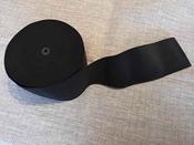 10cm loom elastic (black)