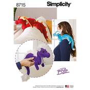 Simplicity 8715, Stuffed Dragons image