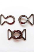 Belt Clasp Buckle: 52mm, Silver - Silver Nickle