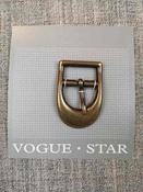 D-Buckle (20mm) - Brass image
