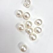 Faux pearl buttons, 12mm (pack of 10) image