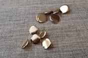 Plain metal blazer buttons - Silver / 20mm image