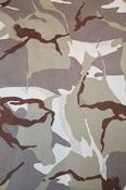 100% Cotton Camouflage Twill, desert image
