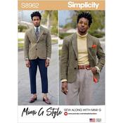 S8962 Men's Lined Blazer - 34-36-38-40-42 image