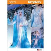 S8971 Misses' Fantasy Costume. - 6-8-10-12-14 image