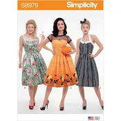 S8979 Misses' Classic Halloween Costume - 16-18-20-22-24 image