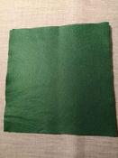 Felt Squares 30cm (12") - Dark Green / 30cm x 30cm