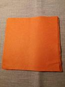 Felt Squares 30cm (12") - Orange / 30cm x 30cm