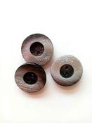 Shiny marble finish buttons (23mm) - Dark Grey image
