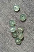 16mm polyester fisheye buttons - Mint