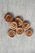 Olive wood 4-hole buttons (25mm) image