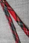 18mm tartan bias binding - Black Stewart / by 20m roll