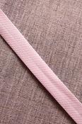Soft 100% cotton pique 20mm bias binding - Pink / by metre image