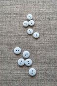 2-hole matte finish buttons - Sky Blue / 14mm image