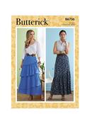 B6736 Misses' Skirts - XSM-SML-MED image