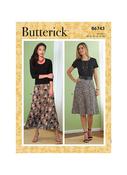 B6743 Misses'/Misses' Petite Gored Skirts - 8-10-12-14-16 image