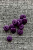 2-hole matte finish buttons - Purple / 11mm image
