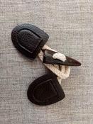 Duffle Toggle/Horn fastening - Black