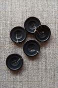 Granite-effect 4-hole coat buttons (23mm) image