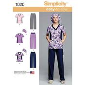 S1020 Women's and Plus Size Scrubs - 20W-28W image