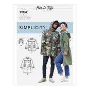S9052 Misses' Mens &amp; Teen's Jacket &amp; Hood image
