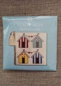 "Beach Huts" needle case cross-stitch embroidery kit image