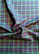 100% brushed cotton check "Black Watch" (blue/green tartan) image